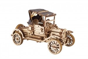 Puzzle 3D Drewniane Samochód Retro UGR-T uGEARS