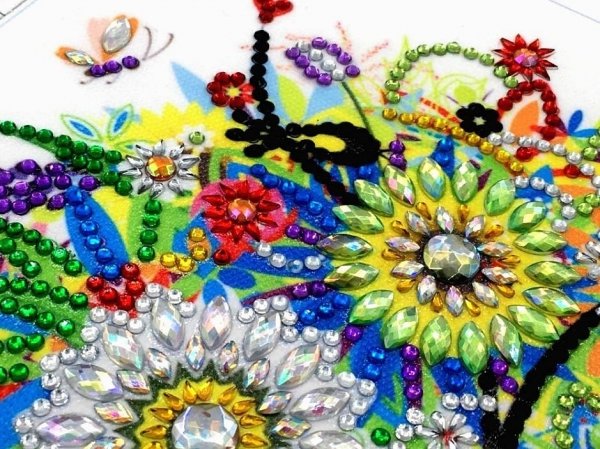 Haft Diamentowy Jesienne Drzewko 30x30 cm