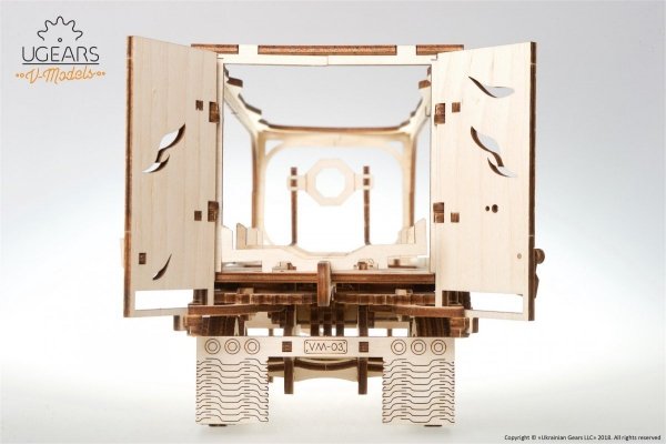 Puzzle 3D Drewniane Naczepa do modelu Ciągnik VM-03 uGEARS