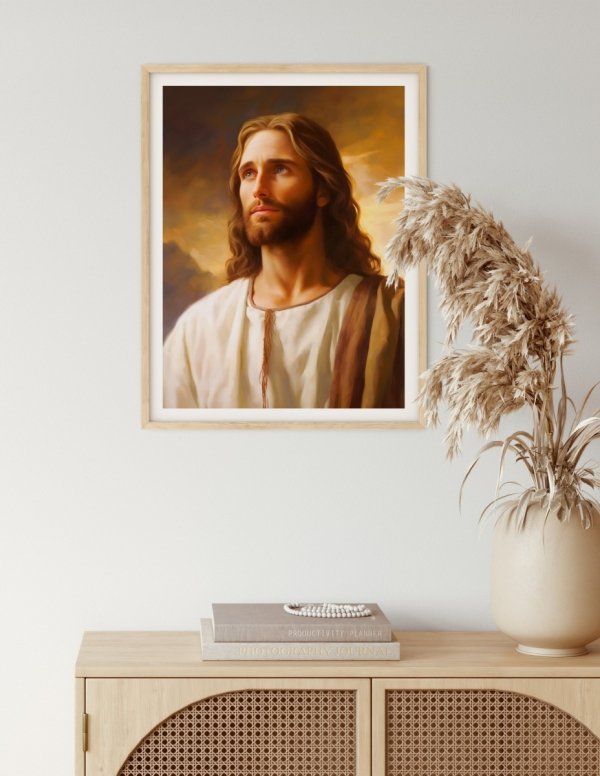Haft Diamentowy Jezus z Nazaretu 45x55 cm