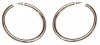 Kolczyki Silver Hoop Sane w srebrnym kolorze - PILGRIM
