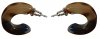 Kolczyki Chunky Hoops - PILGRIM