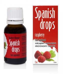 Afrodyzjak Raspberry Romance Spanish Drops15 ml. Mucha Hiszpańska Malinowa