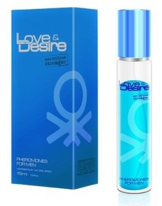 Love & Desire 15ml feromony dla mężczyzn afrodyzjak zapachowy 