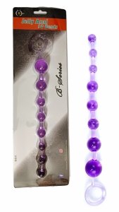 Koraliki analne Jelly Anal 10 Beads Purple bacik analny