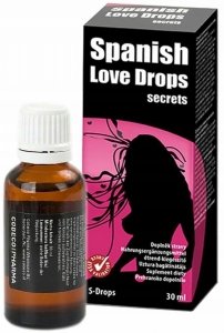 Afrodyzjak Spanish Drops Secret 30 ml. duża butelka - Mucha Hiszpańska