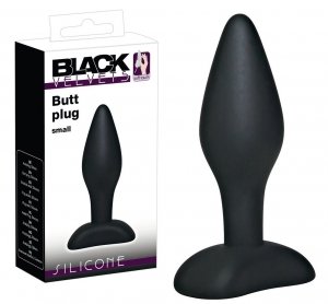 Wtyczka analna Black Velvets Small 100%silikon