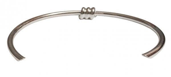 Naszyjnik-Choker-Silver-Barbed