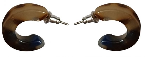 Kolczyki Chunky Hoops - PILGRIM