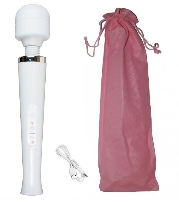 Wielki Wibrator Power Boss White USB
