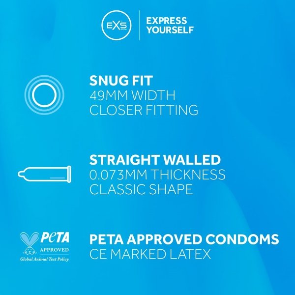 Prezerwatywy EXS Snug Fit pudełko 12szt