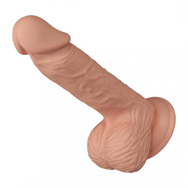Beautiful Catoblepas bardzo realistyczny naturalny penis na przyssawkę z jajami