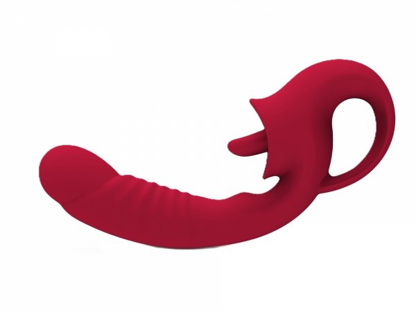 Licking Vibrator - liżący wibrator z ruchomym drgającym języczkiem