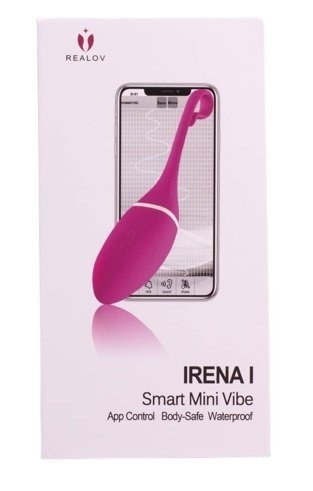 Sterowane smartfonem jajeczko - masażer Irena Smart mini Vibe