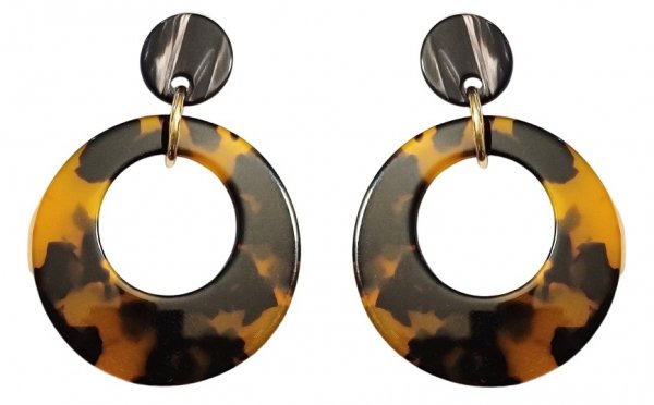 Kolczyki Circle Hoops - PILGRIM