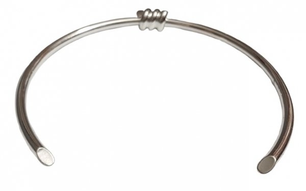 Naszyjnik-Choker-Silver-Barbed