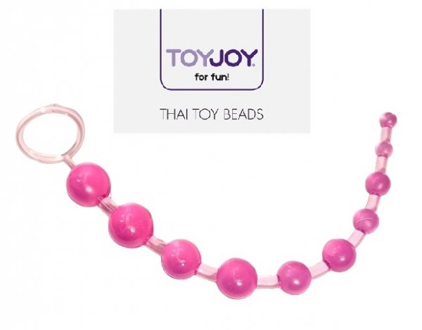 Koraliki analne Thai Purple Toy Joy bacik analny