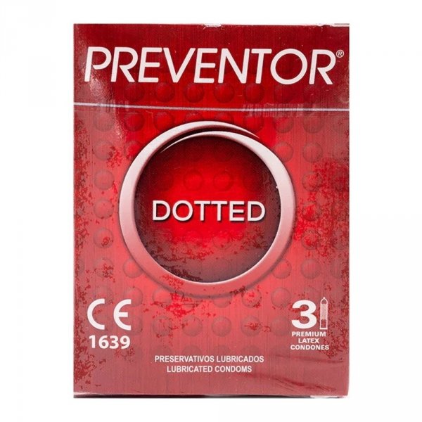Prezerwatywy Preventor Dotted