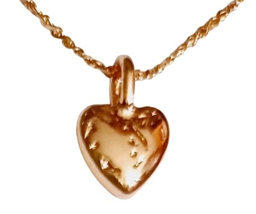 Łańcuszek - Naszyjnik PILGRIM Łańcuszek PILGRIM Gold Heart