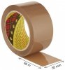 Taśma pakowa akryl. 50 mm x 66 m brązowa Cicha, Scotch 3M