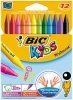 Kredki świecowe 12-kol. Plastidecor, BiC