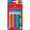 Kredki 12-kol. Jumbo Grip z temperówką, Faber-Castell