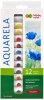 Farby akwarelowe Studio, 12-kol.x 12ml, Happy Color