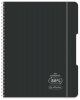 Brulion na spirali  B5 80k. Eco PP ocean czarny, Herlitz