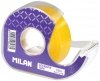 Taśma samoprzylepna 19mm x 33m z dyspenserem, Milan