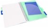 Kołonotes Project Book B5 100k 80g kratka Seafoam morski, Pukka Pad