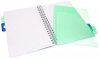 Kołonotes Project Book B5 100k 80g kratka Seafoam morski, Pukka Pad