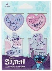 Zakładki magnetyczne Disney Fashion Stitch 4 szt. mix wzór 3, Patio