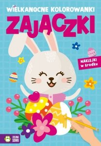 Zajączki. Wielkanocne kolorowanki
