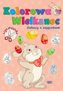 Zabawy z zajączkiem. Kolorowa Wielkanoc