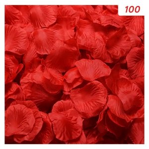 Płatki róż  100 sztuk czerwone