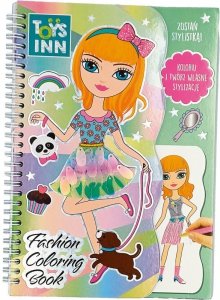 Zestaw Fashion ToysInn Coloring Book