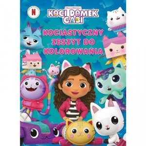 Kociastyczny zeszyt do kolorowania. Koci Domek Gabi