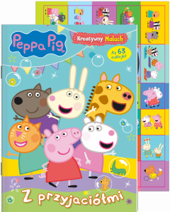 Z przyjaciółmi. Świnka Peppa. Kreatywny Maluch