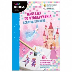 Naklejki do wydrapywania Magiczny Świat Kidea