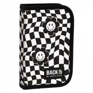 Piórnik 1-komorowy z wyposażeniem Backup Happy Face PB6SW14