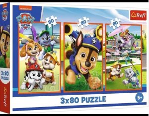 PUZZLE 3x80 - Psia zgraja / Viacom PAW Patrol 34886
