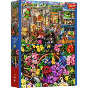 Puzzle 2x500 Prace w ogrodzie 37529