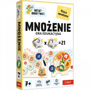 Gra Mnożenie Mały Odkrywca Rodzina Treflików 02802