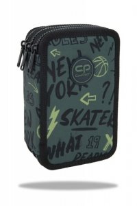 Piórnik 3-komorowy z wyposażeniem Coolpack Jumper 3 Tiger