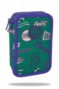 Piórnik podwójny z wyposażeniem  Coolpack Jumper 2 American Retro