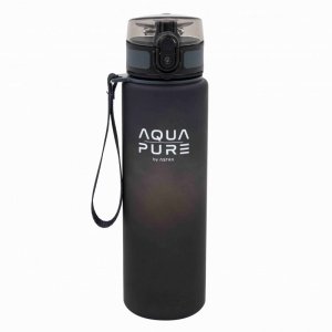 Bidon 600ml Aqua Pure grey/black