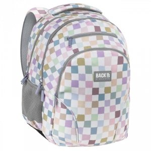 Plecak 3-komorowy Backup Pastelowa Kratka PLB8W01
