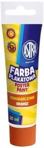 Farba plakatowa pomar. tuba 30 ml., Astra