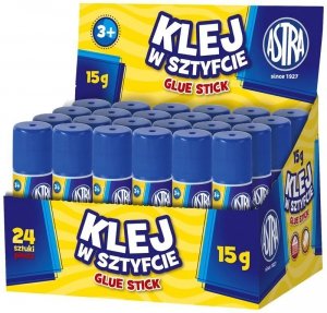 Klej sztyft 15g 401 110 003, Astra