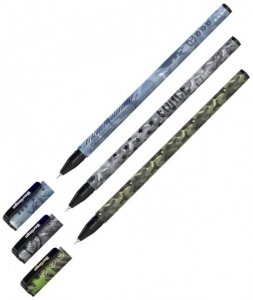Długopis olejowy ze skuwką Funline Military 0,7mm, Berlingo